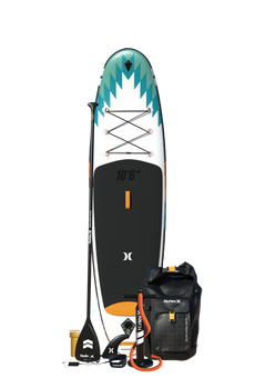 Hurley Advantage Outsider 10’6" Inflatable Paddle Board Package – Aquaplanet