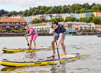 Winter paddleboarding workouts to stay fit