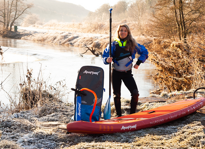 What to wear paddle boarding in a UK winter (and stay safe doing it)
