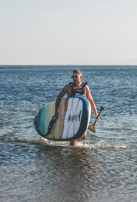 Aquaplanet Max Plus 11'8" Inflatable Paddle Board Package - Beach