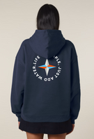 Aquaplanet Organic Cotton Compass Oversize Hoodie