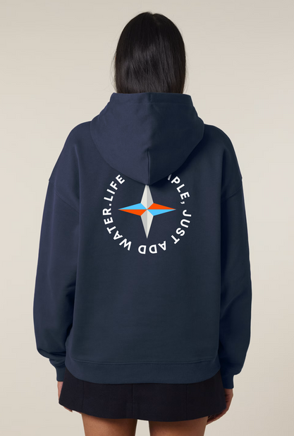 Aquaplanet Organic Cotton Compass Oversize Hoodie