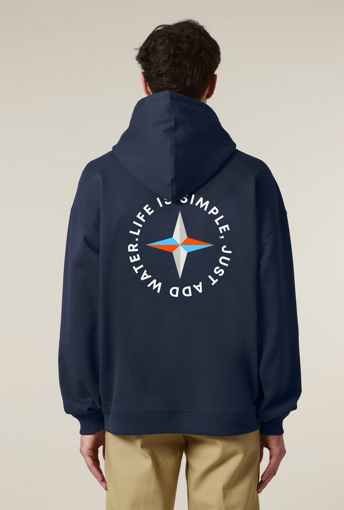 Aquaplanet Organic Cotton Compass Oversize Hoodie