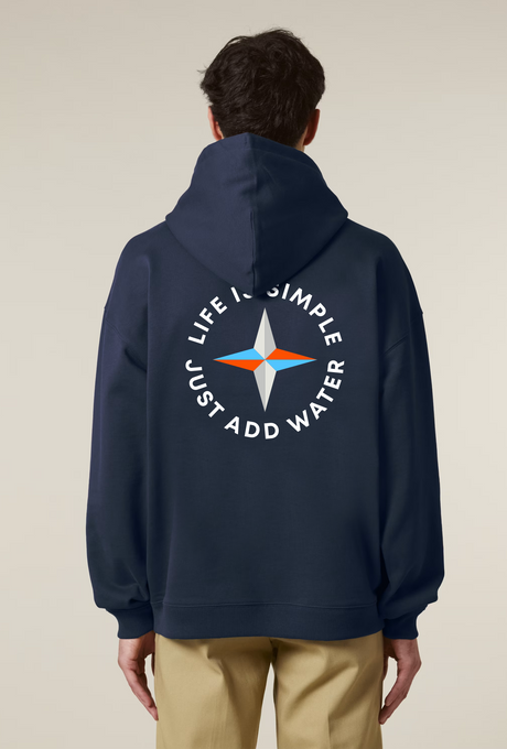 Aquaplanet Organic Cotton Compass Oversize Hoodie