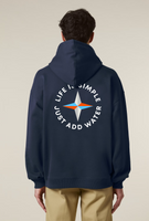Aquaplanet Organic Cotton Compass Oversize Hoodie