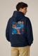 Aquaplanet Organic Cotton Coral Oversize Hoodie