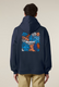 Aquaplanet Organic Cotton Coral Oversize Hoodie