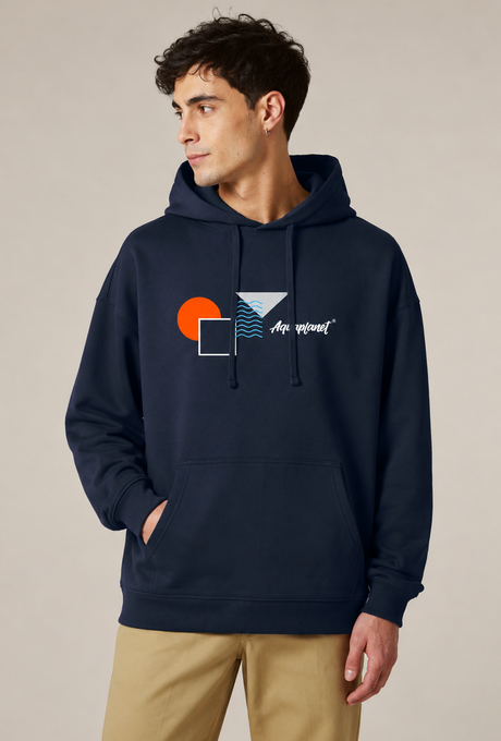 Aquaplanet Organic Cotton Tide Oversize Hoodie