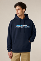 Aquaplanet Organic Cotton Life Is Simple Oversize Hoodie