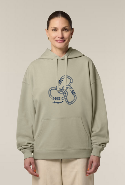 Aquaplanet Organic Cotton Carabiner Oversize Hoodie