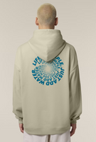 Aquaplanet Organic Cotton Just Add Water Oversize Hoodie  - Spiral Edition