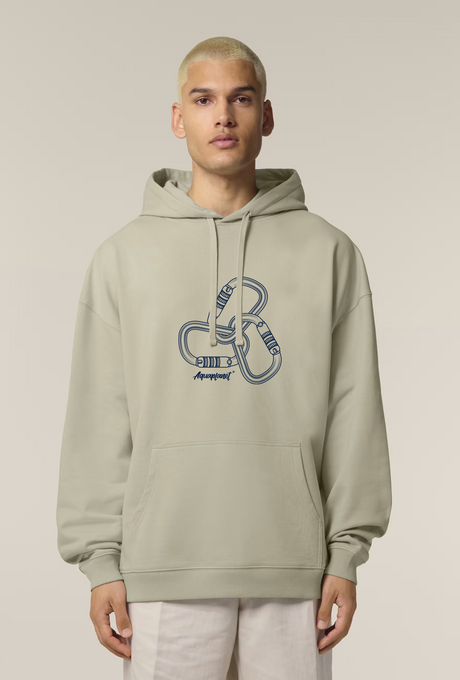 Aquaplanet Organic Cotton Carabiner Oversize Hoodie
