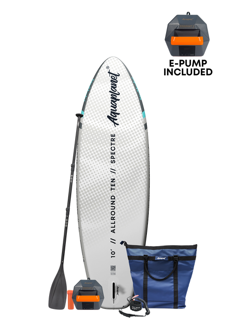Aquaplanet ALLROUND TEN 10' Inflatable Paddle Board Package - Spectre