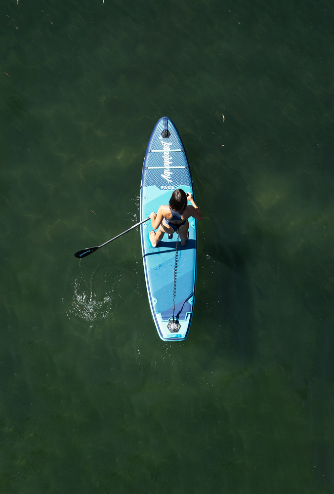 Aquaplanet PACE 10'6 Inflatable Paddle Board Package - Lagoon