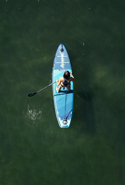 Aquaplanet PACE 10'6 Inflatable Paddle Board Package - Lagoon