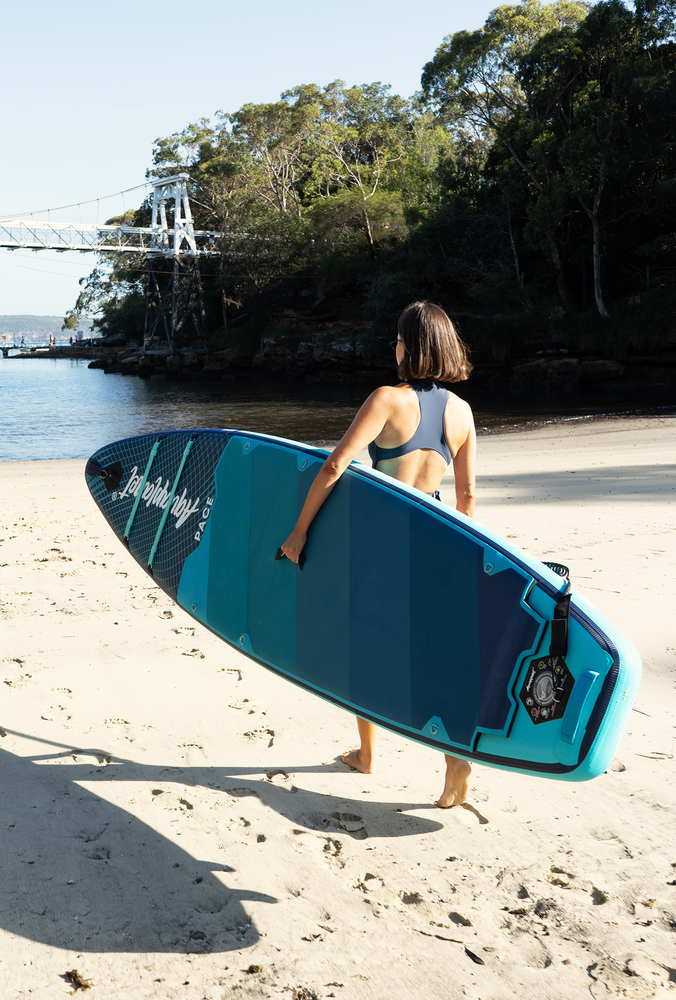 Aquaplanet PACE 10'6 Inflatable Paddle Board Package - Lagoon