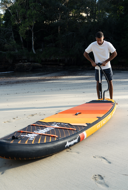 Aquaplanet PACE Plus 11'8" Inflatable Paddle Board Package - Ember