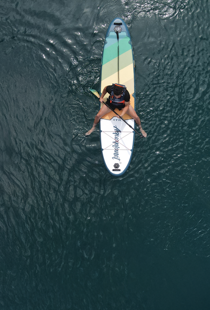 Aquaplanet Max Plus 11'8" Inflatable SUP Package - Beach