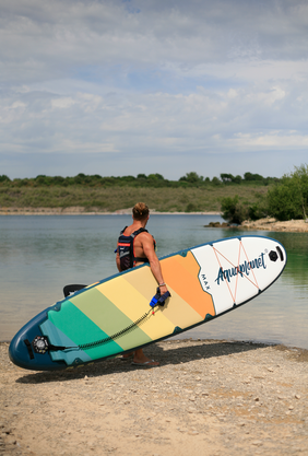 Aquaplanet Max Plus 11'8" Inflatable Paddle Board Package - Beach
