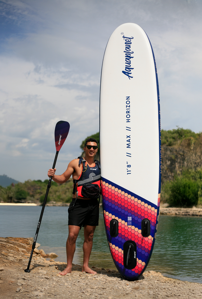 Aquaplanet Max Plus 11'8" Inflatable SUP Package - Horizon