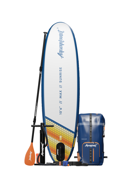 Aquaplanet MAX 10’6″ Inflatable Paddle Board Package - Sunrise