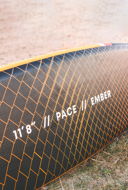 Aquaplanet PACE Plus 11'8" Inflatable Paddle Board Package - Ember