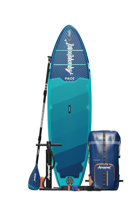 Aquaplanet PACE 10'6 Inflatable Paddle Board Package - Lagoon