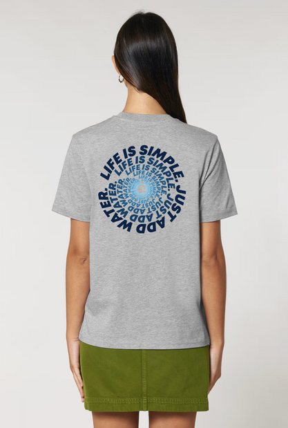 Aquaplanet Organic Cotton Just Add Water T-Shirt - Spiral Edition