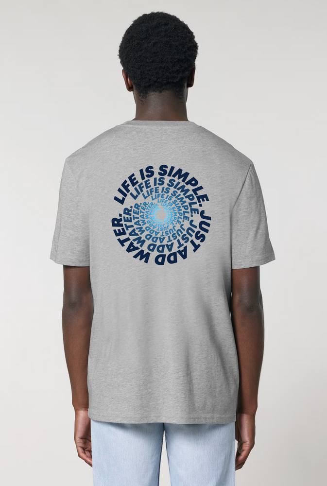 Aquaplanet Organic Cotton Just Add Water T-Shirt - Spiral Edition
