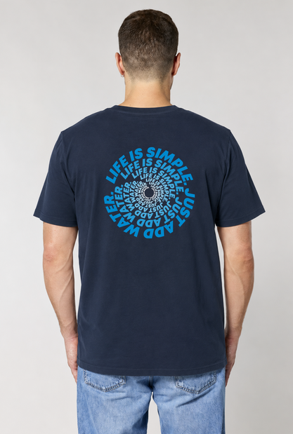 Aquaplanet Organic Cotton Just Add Water T-Shirt - Spiral Edition