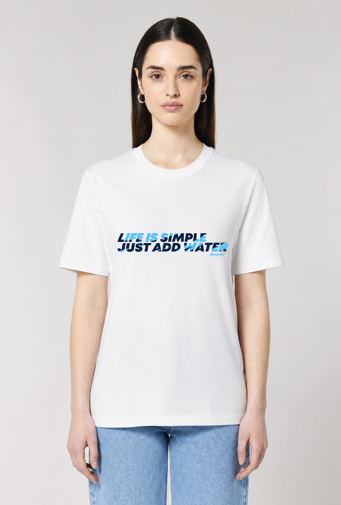 Aquaplanet Organic Cotton Life Is Simple T-Shirt