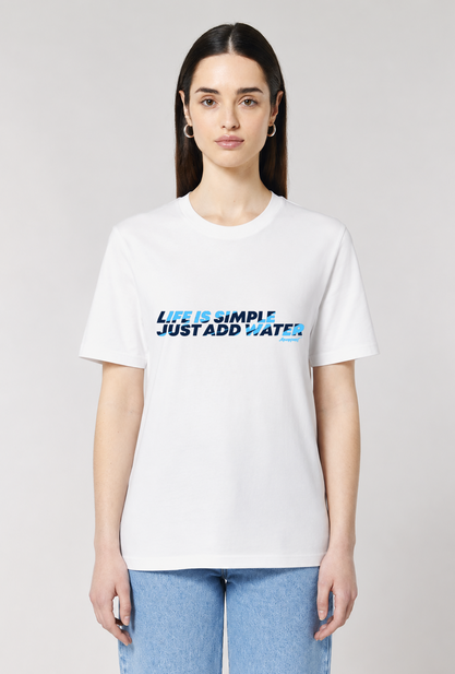 Aquaplanet Organic Cotton Life Is Simple T-Shirt