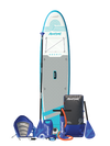 Aquaplanet ROCKIT 10’2" Inflatable Paddle Board/Kayak Package - Blue