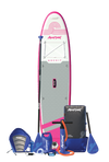 Aquaplanet ROCKIT 10’2" Inflatable Paddle Board/Kayak Package - Pink