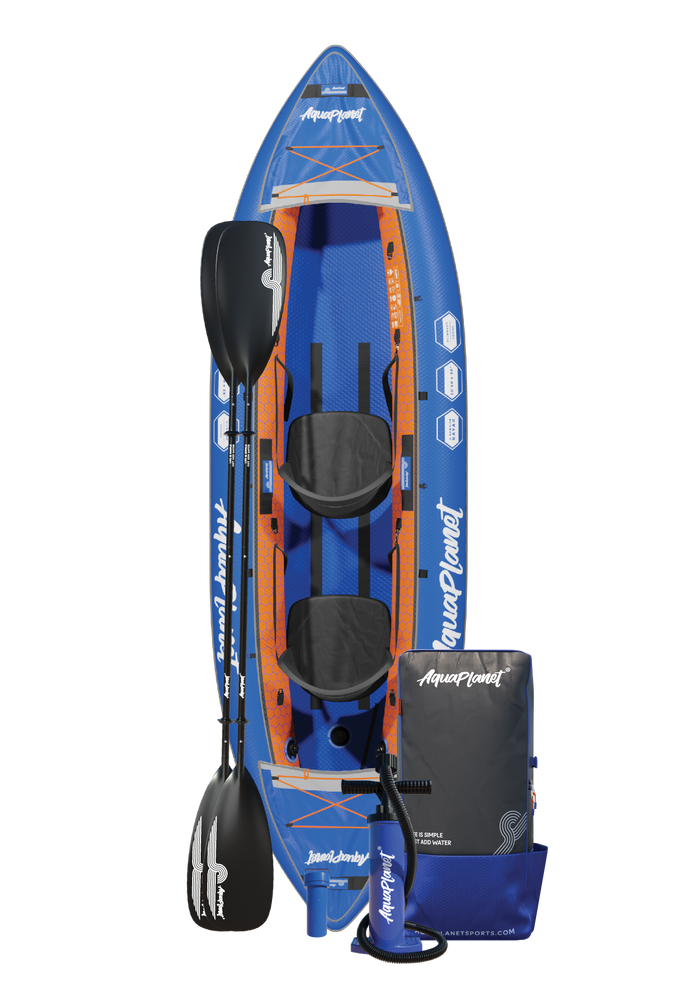 Aquaplanet Inflatable Kayak - Two Person