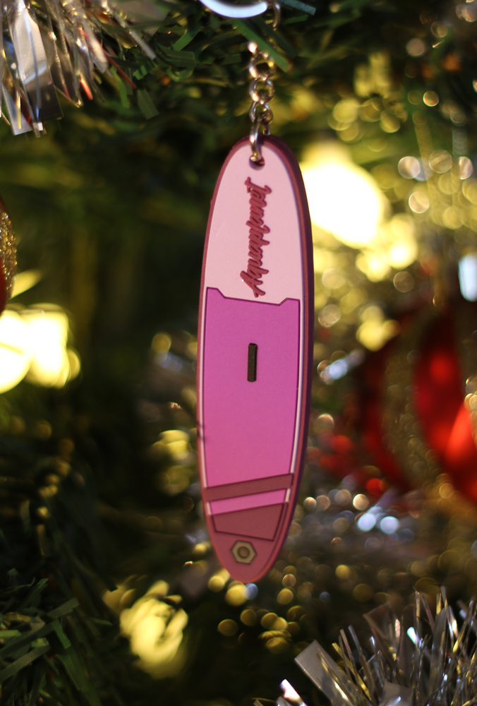 Aquaplanet Mini Paddle Board Christmas Tree Decorations