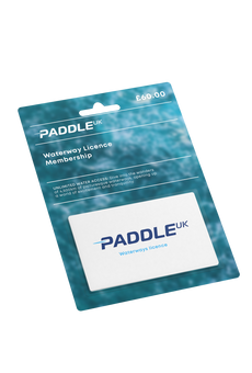 Paddle UK - Waterway Licence Membership (New Members Only)