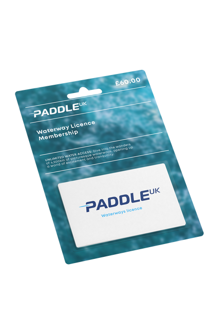 Paddle UK - Waterway Licence Membership (New Members Only)