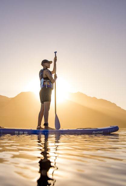 Aquaplanet ALLROUND TEN 10’ Inflatable Paddle Board Package - Blue