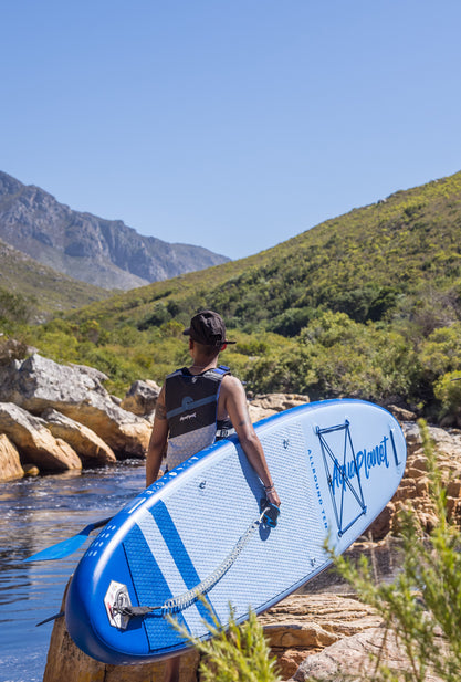 Blue mountain surf paddle clearance board