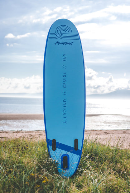 Board Only | Aquaplanet ALLROUND TEN 10’ Inflatable Paddle Board - Blue