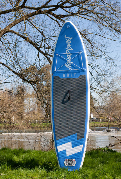 Aquaplanet BOLT 9'4" Inflatable Paddle Board Package - Blue