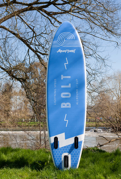 Aquaplanet BOLT 9'4" Inflatable Paddle Board Package - Blue