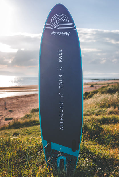 Board Only | Aquaplanet PACE 10’6″ Inflatable Paddle Board - Teal/Midnight