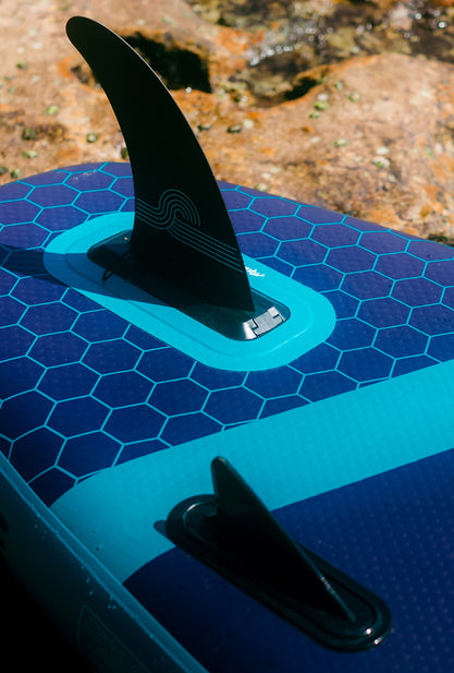 Aquaplanet PACE 10’6″ Inflatable Paddle Board Package - Teal/Midnight