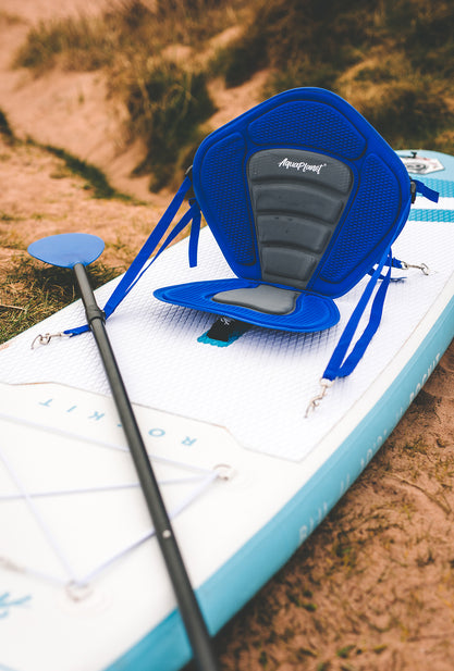 Aquaplanet ROCKIT 10’2" Inflatable Paddle Board/Kayak Package - Blue