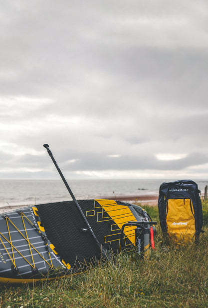 Aquaplanet STINGER Explorer 12'8" Inflatable Paddle Board Package