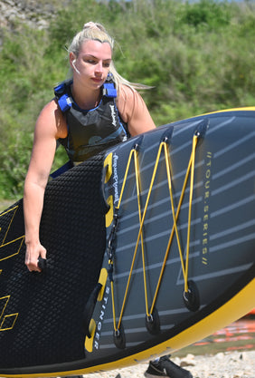 Aquaplanet STINGER Explorer 12'8" Inflatable Paddle Board Package