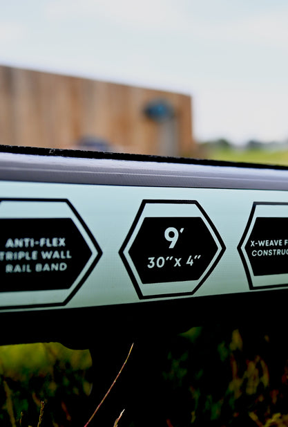 Aquaplanet WINGTAIL 9' Inflatable SURF & SUP Paddle Board Package