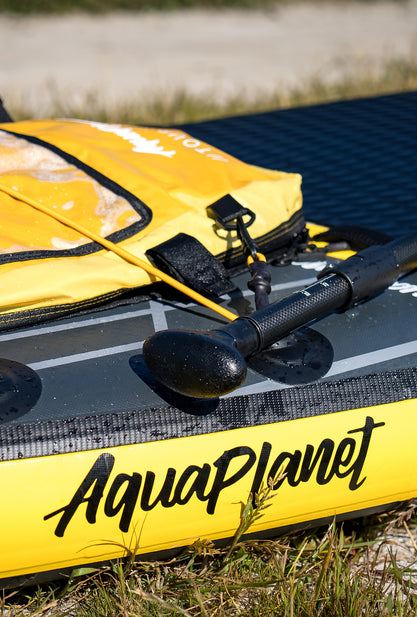 Aquaplanet STINGER Explorer 12'8" Inflatable Paddle Board Package
